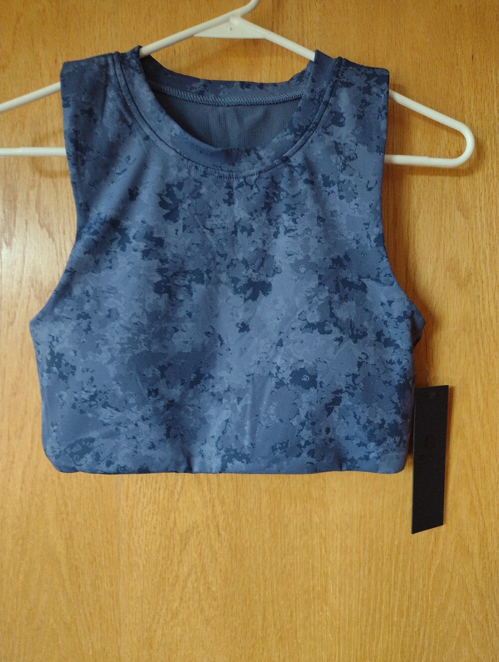 Mono B High Neck Cropped Tank Top Size Small
